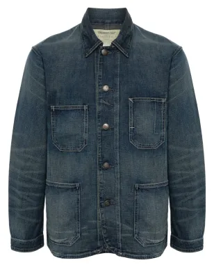 Ralph Lauren RRL トーロントン ウォッシュ デニム シャツジャケット - サムネイル1