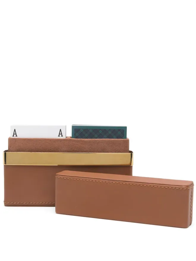 Ralph Lauren Home Ralph Lauren Home Westover レザーのプレイカードセットの商品画像