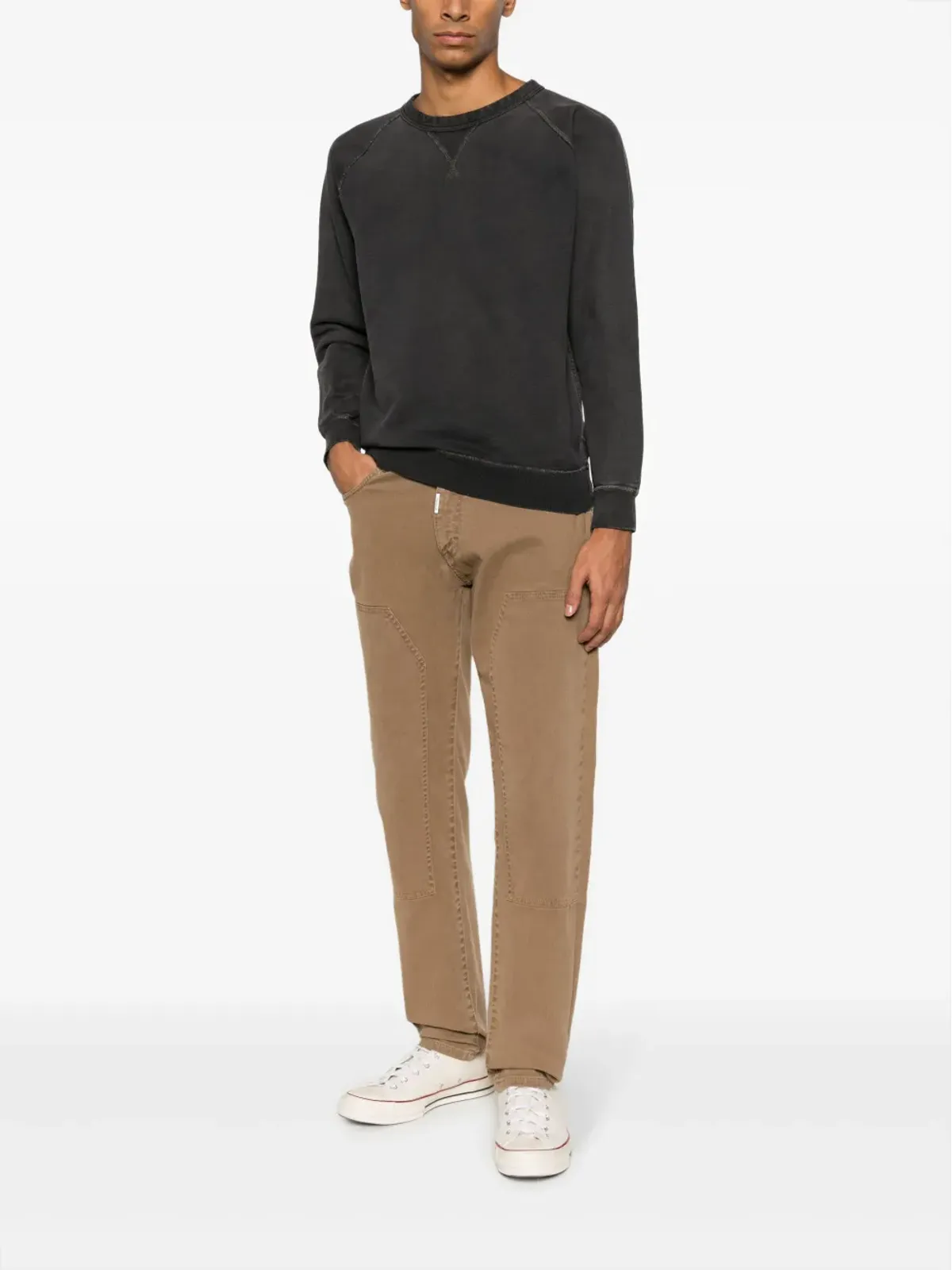 Ralph Lauren RRL クルーネック コットン スウェットシャツ - 画像2
