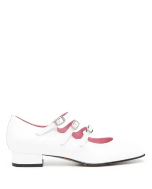 Carel Paris Ariana leather Mary Jane shoes - White - サムネイル1