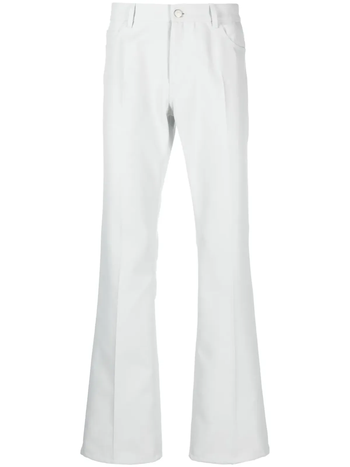 Courrèges ロゴパッチ・ストレートレッグパンツ - 画像1
