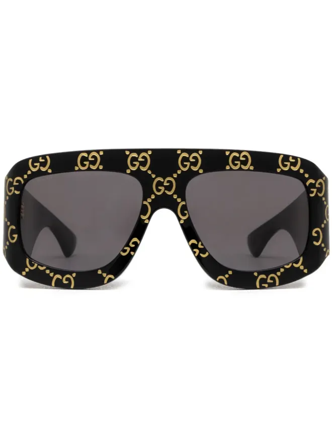 Gucci Eyewear Gucci Eyewear GG Street pilot-frame サングラスの商品画像