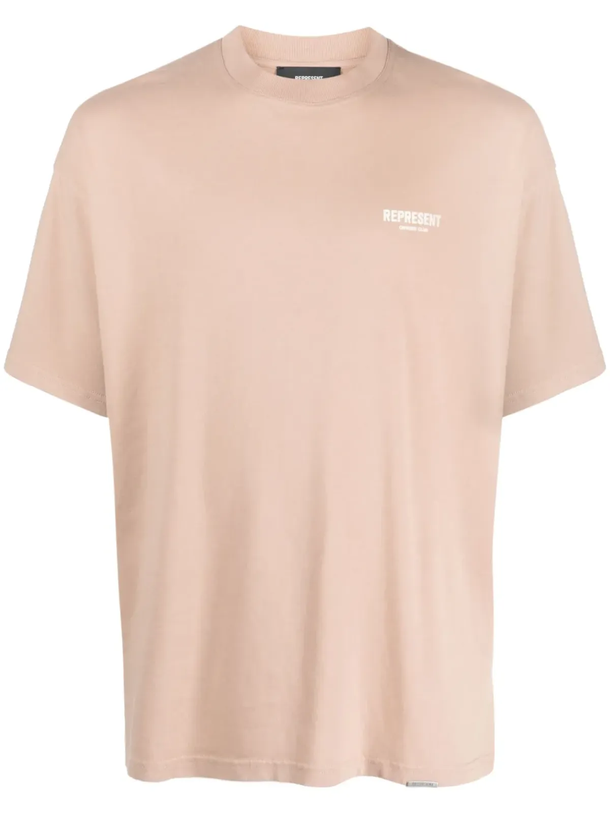 Represent ロゴプリント コットン Tシャツ - 画像1