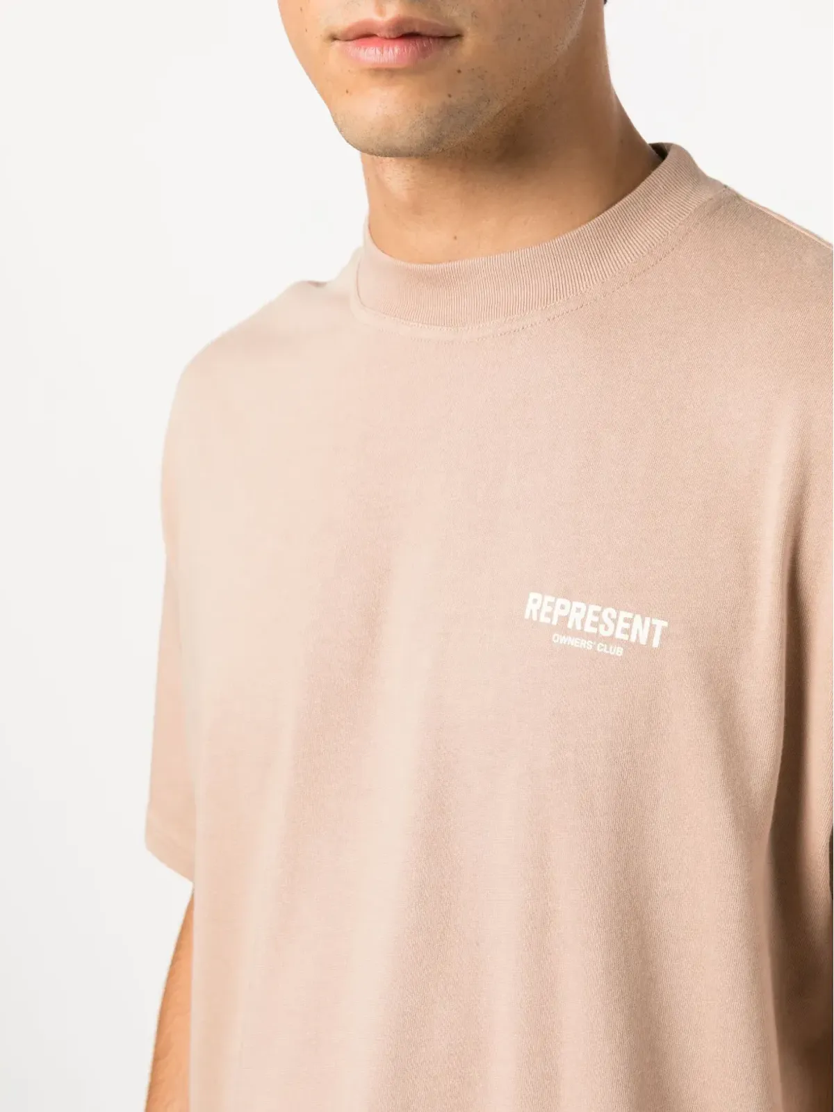 Represent ロゴプリント コットン Tシャツ - 画像5