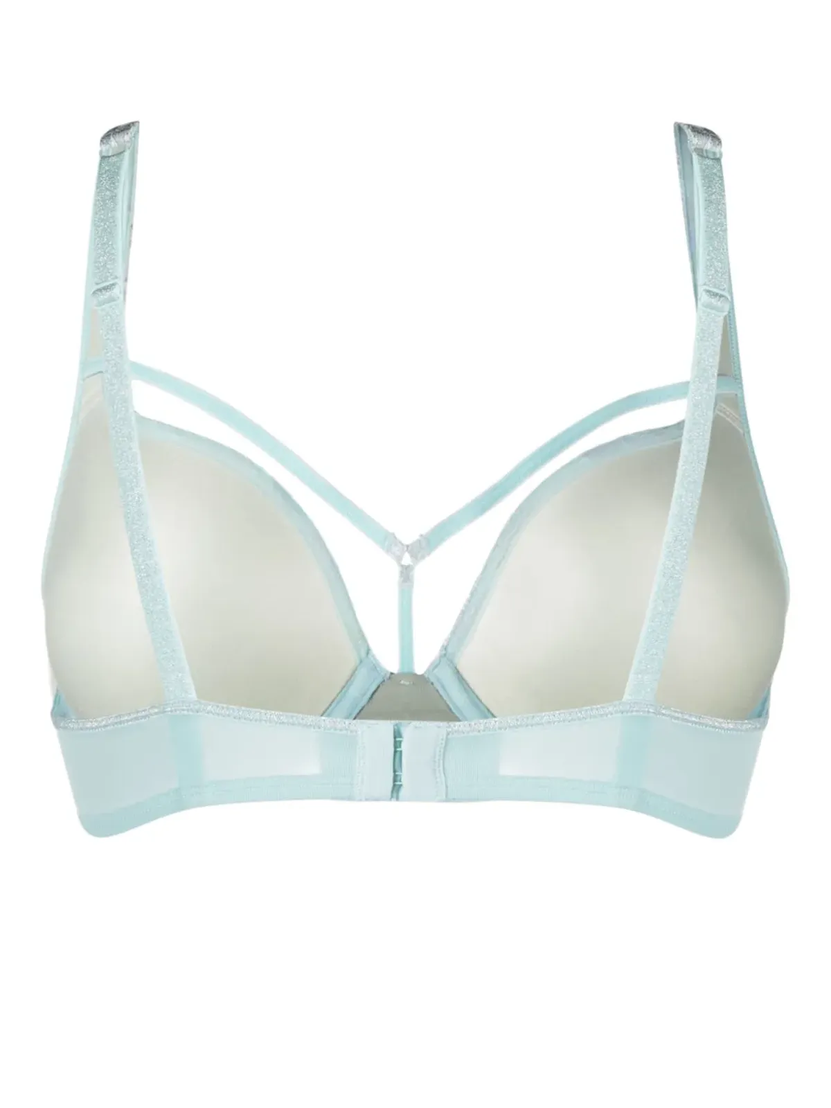 Marlies Dekkers マリポサ フローラルレース プッシュアップブラ - ブルー - 画像2