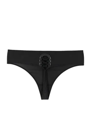 Marlies Dekkers エフォリア ラティスストラップ Tバックショーツ ブラック - サムネイル2