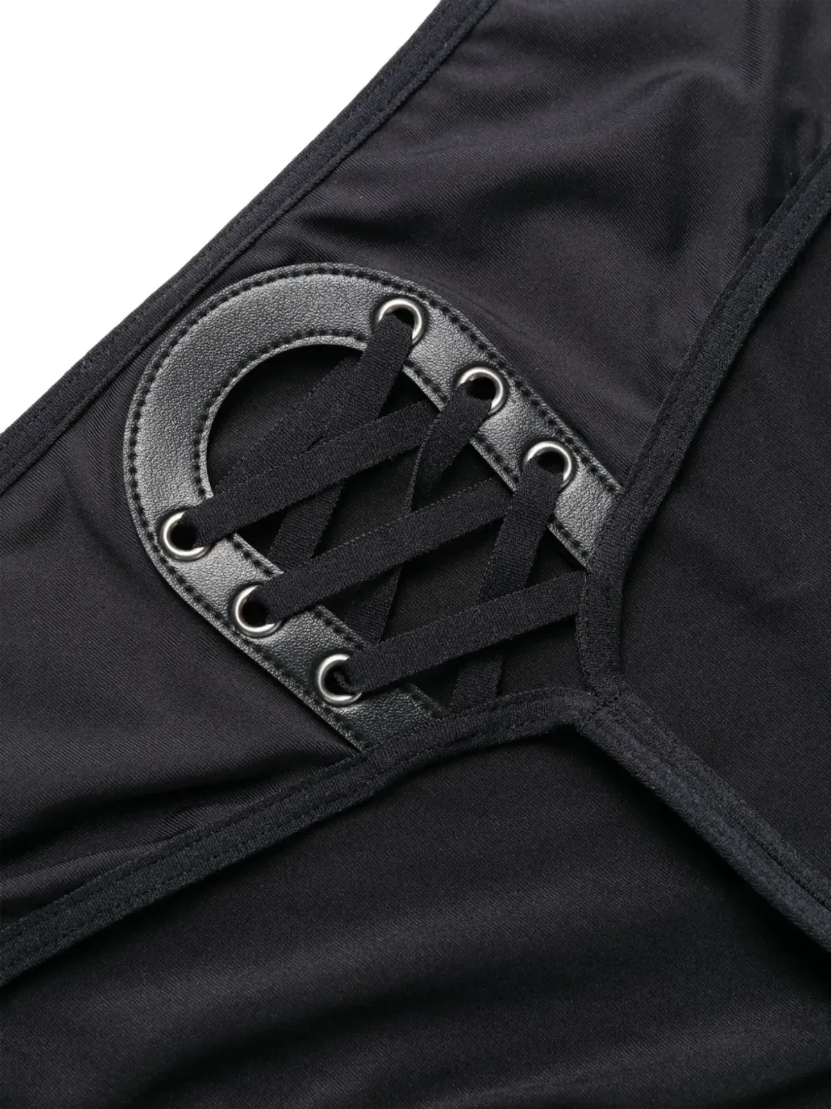 Marlies Dekkers エフォリア ラティスストラップ Tバックショーツ ブラック - 画像3