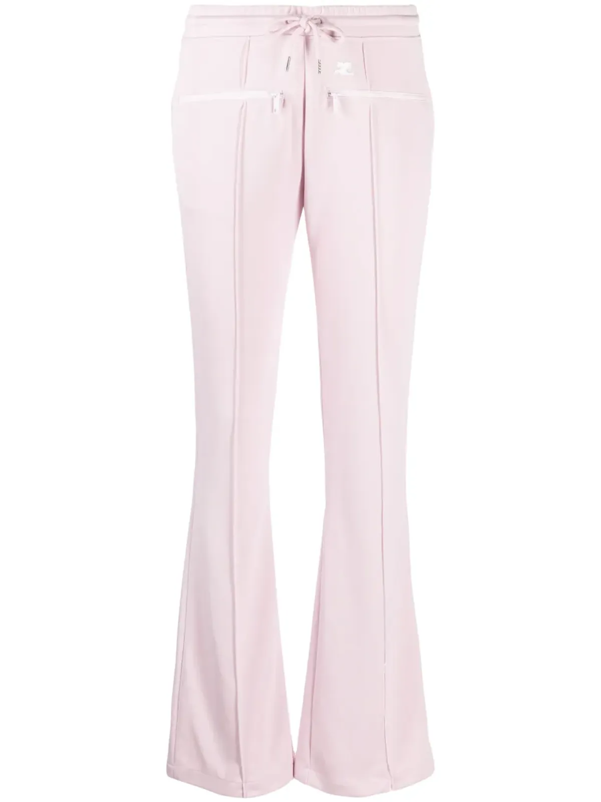 Courrèges Interlock flared trousers - Pink - 画像1
