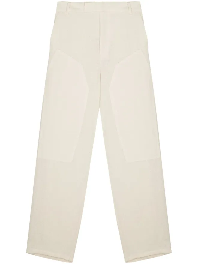 Eckhaus Latta Eckhaus Latta バスケット織りのゆったりパンツの商品画像