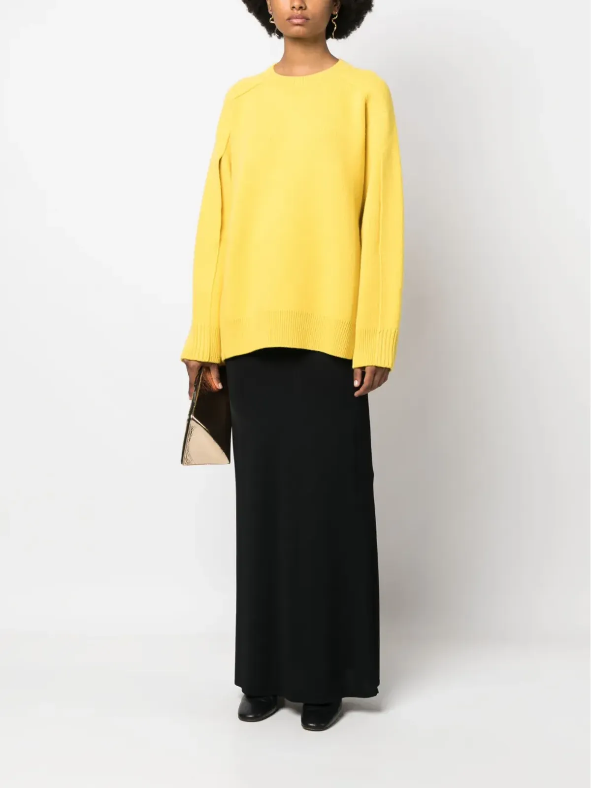 Lanvin ケープバック付きニットジャンパー - 画像2