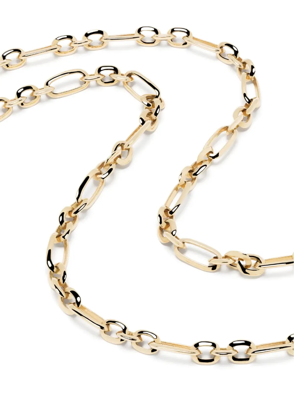 Lizzie Mandler Fine Jewelry 18kt イエローゴールド フィガロリンクチェーン ネックレス - 画像3