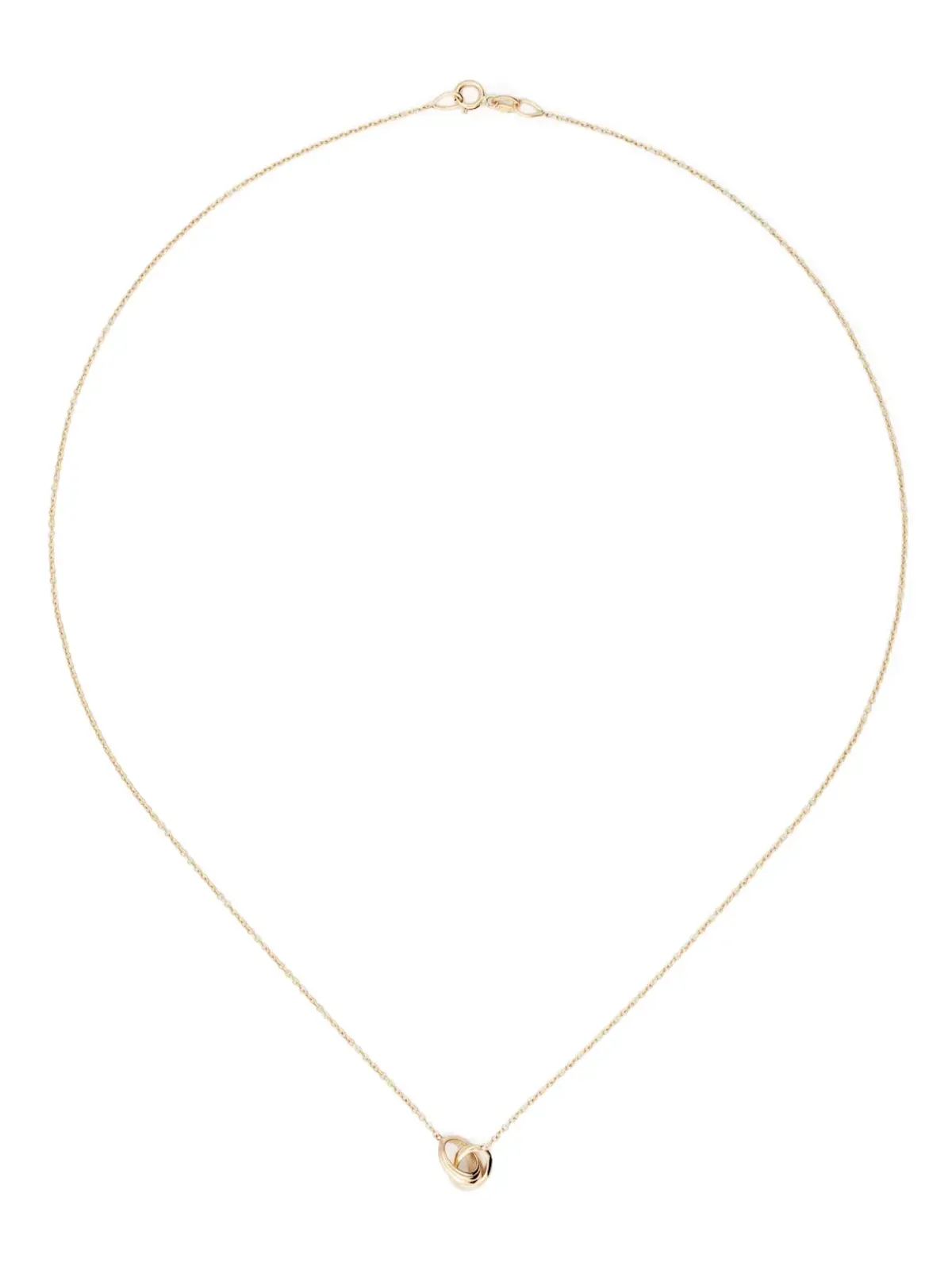 Lizzie Mandler Fine Jewelry マイクロ・クレセント・リンク ネックレス - 画像3