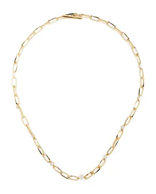 Lizzie Mandler Fine Jewelry 18K イエローゴールド ダイヤモンド・リンク ネックレス - サムネイル1
