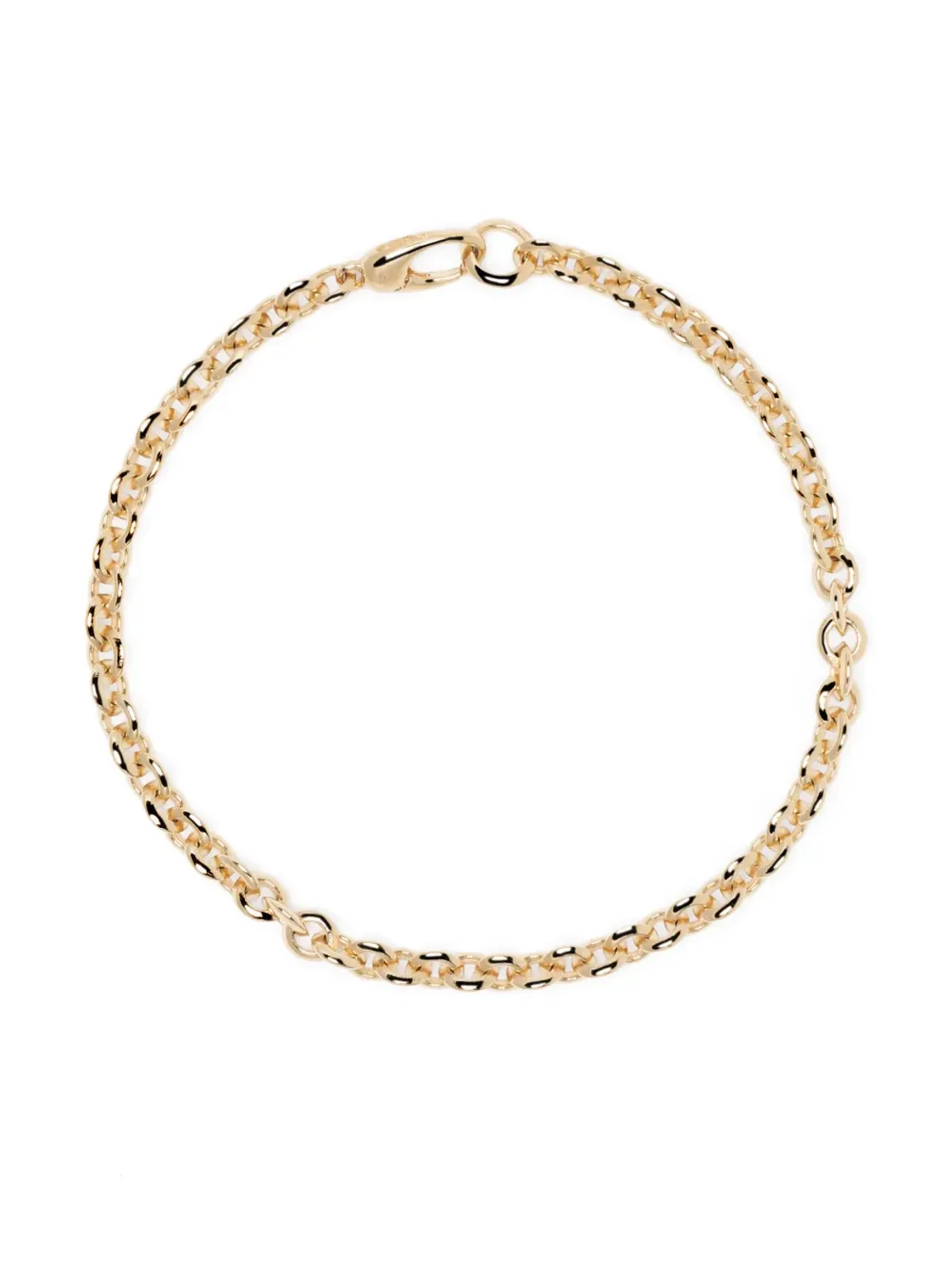 Lizzie Mandler Fine Jewelry 18kt イエローゴールド マイクロチェーン ブレスレット - 画像1