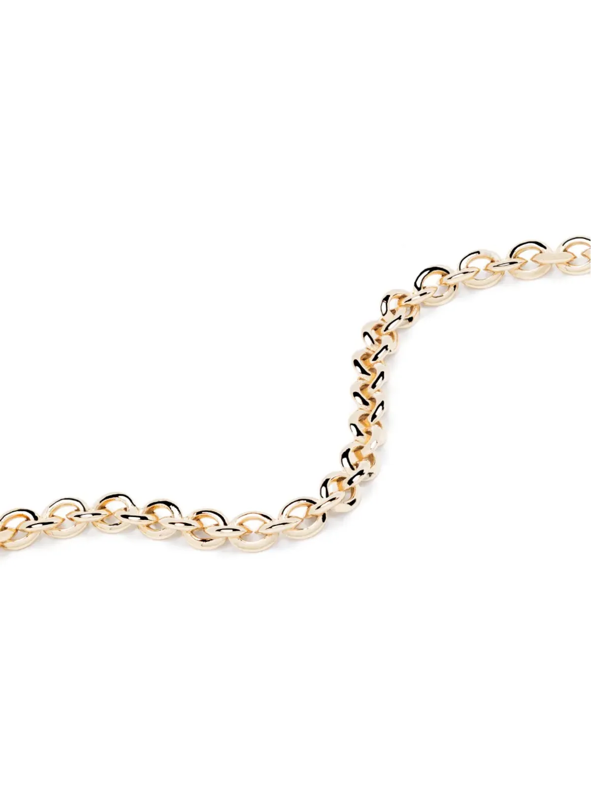 Lizzie Mandler Fine Jewelry 18kt イエローゴールド マイクロチェーン ブレスレット - 画像3
