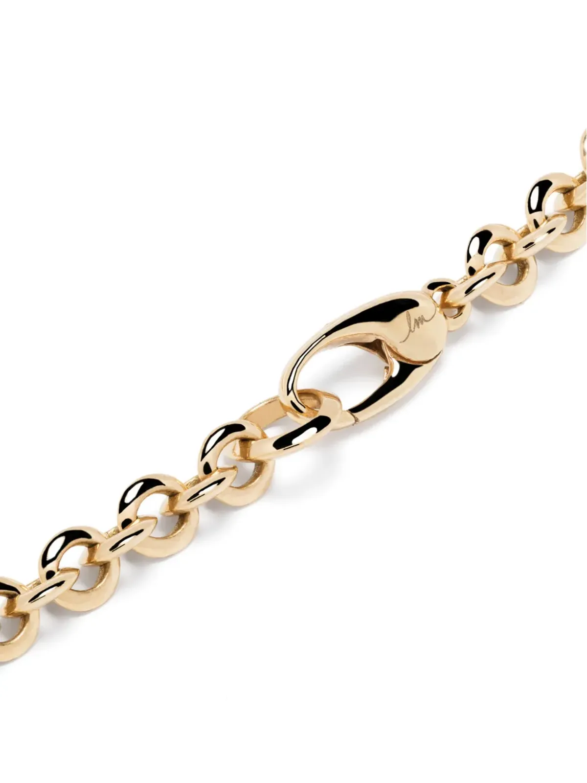 Lizzie Mandler Fine Jewelry 18Kイエローゴールド Éclat ダイヤモンド・マイクロチェーン ブレスレット - 画像4