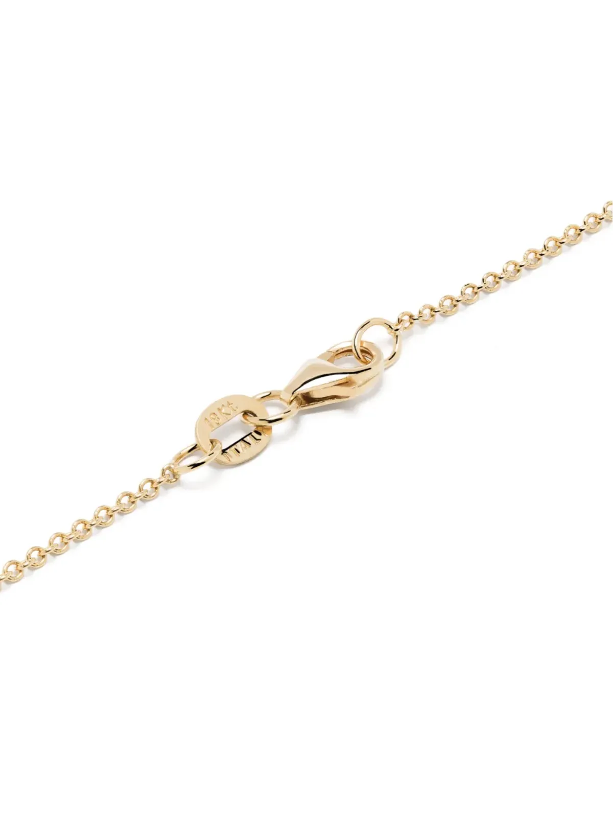 Lizzie Mandler Fine Jewelry 18kt イエローゴールド アルタネイティング・ドロップ ダイヤモンド ペンダント ネックレス - 画像4