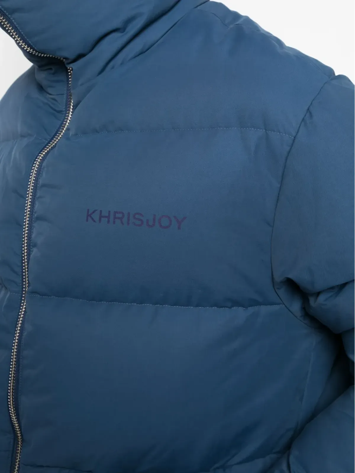 Khrisjoy ロゴプリント パデッドジャケット - 画像5