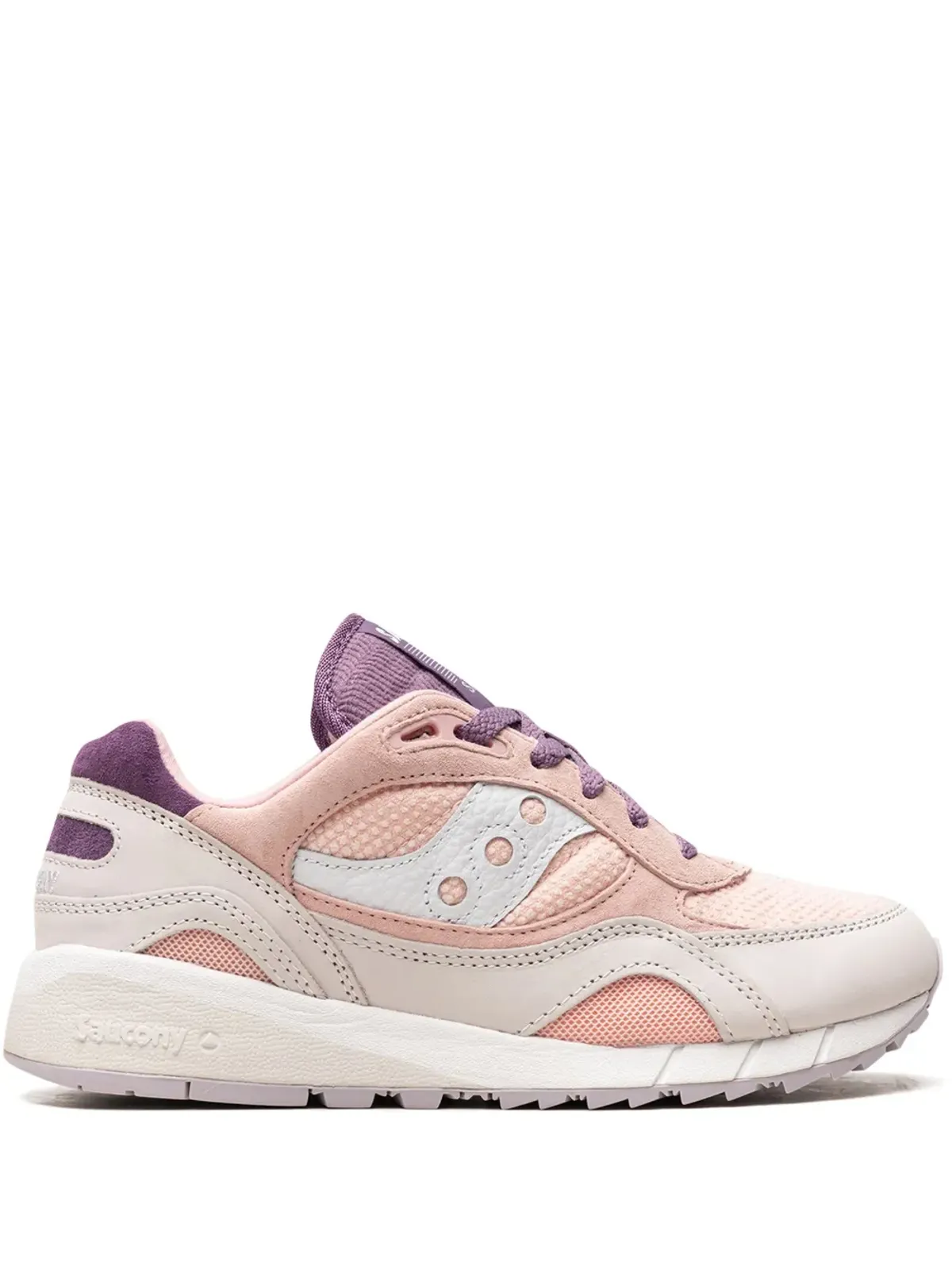 Saucony Shadow 6000 Premium ピンク/パープル スニーカー - 画像1