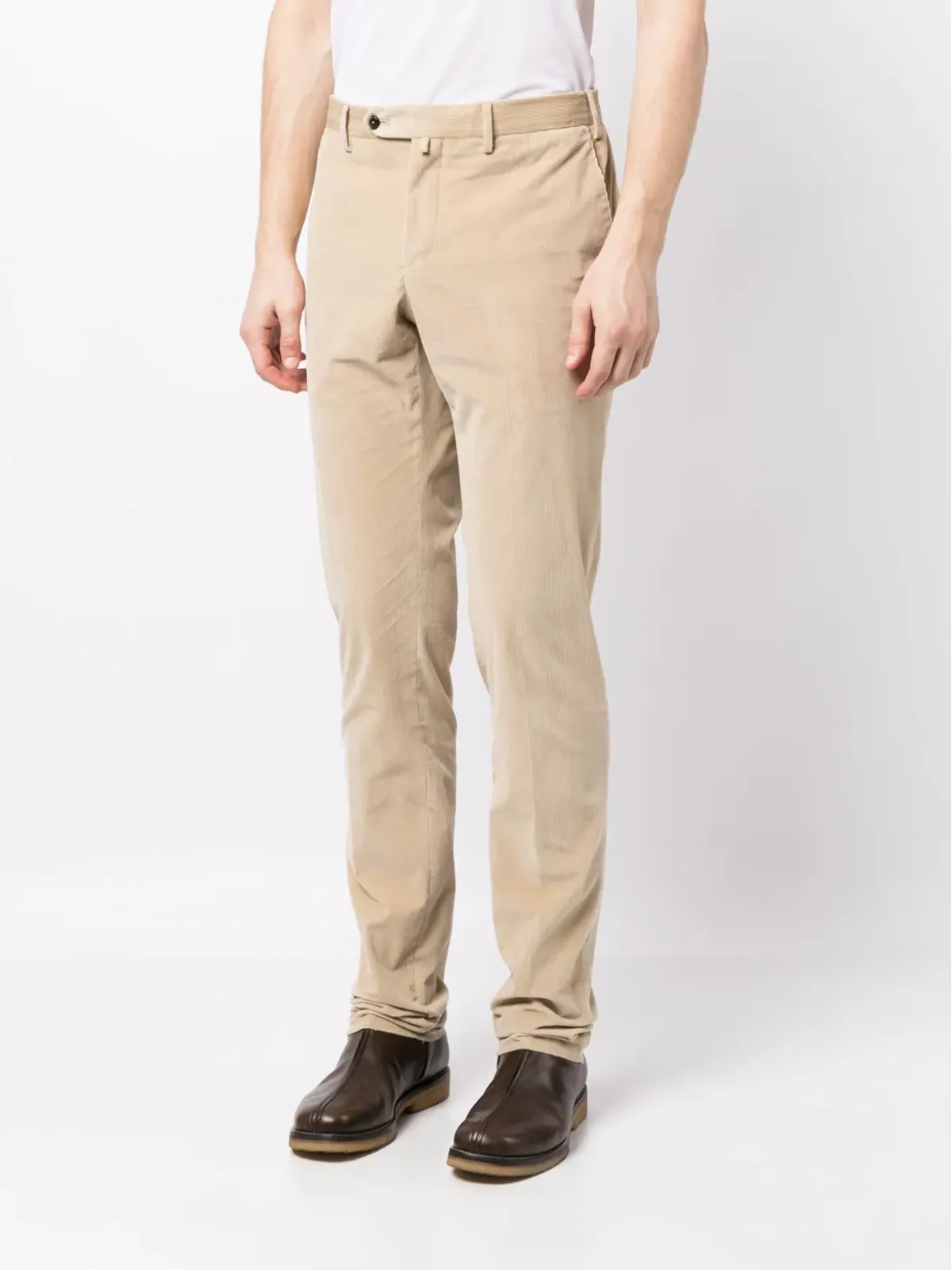 PT Torino コーデュロイ テーパードパンツ - 画像3