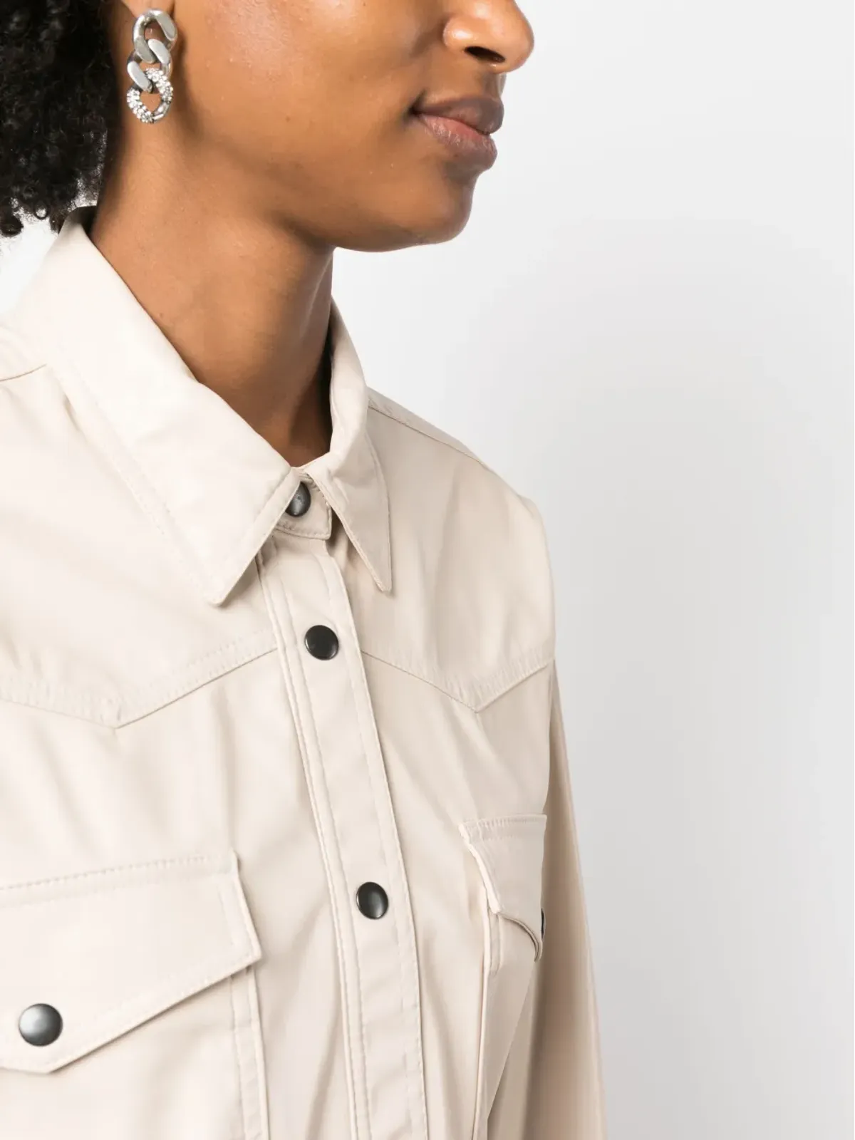 MARANT ÉTOILE ベルニーシャツ - 画像5