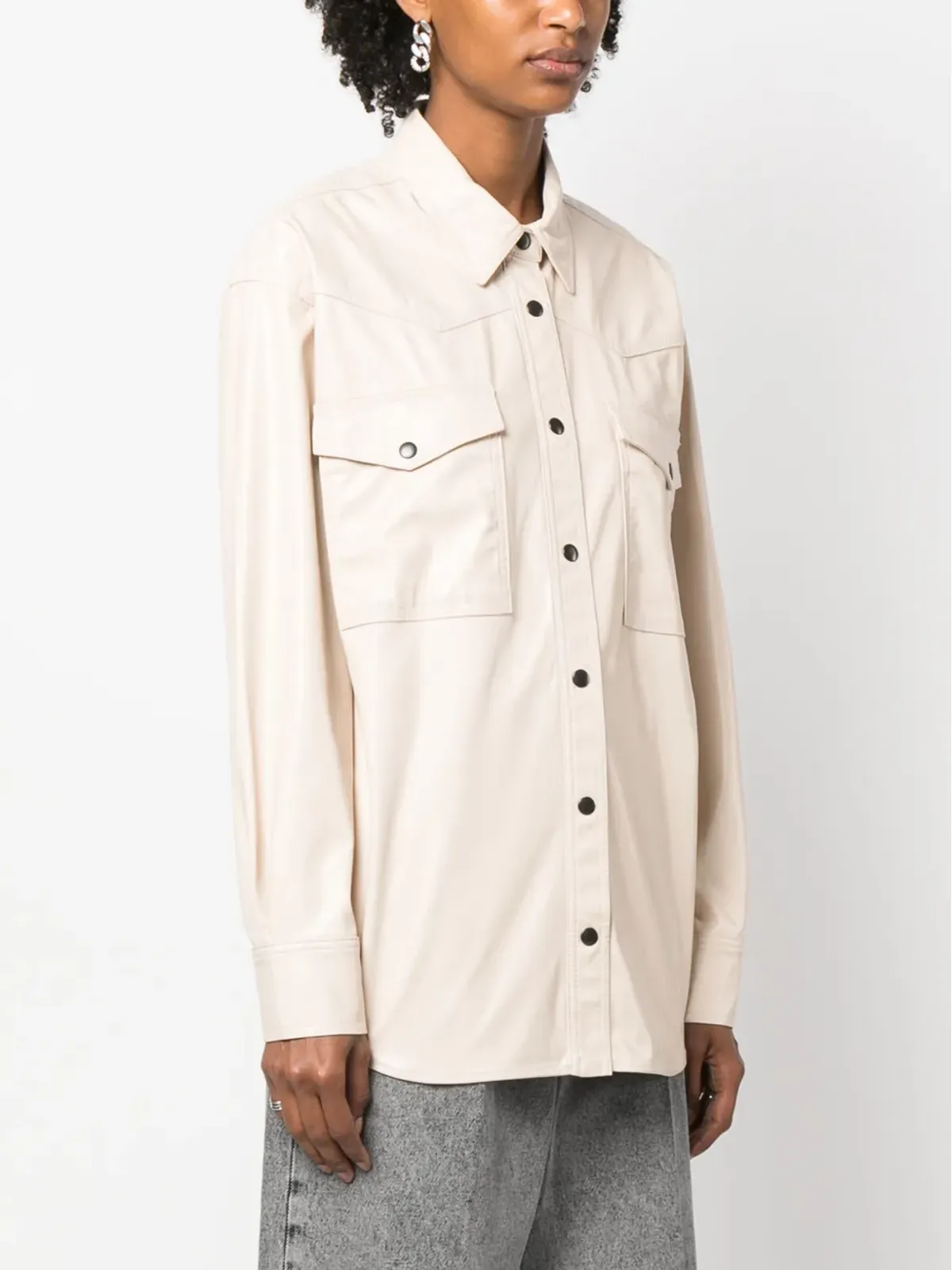 MARANT ÉTOILE ベルニーシャツ - 画像3