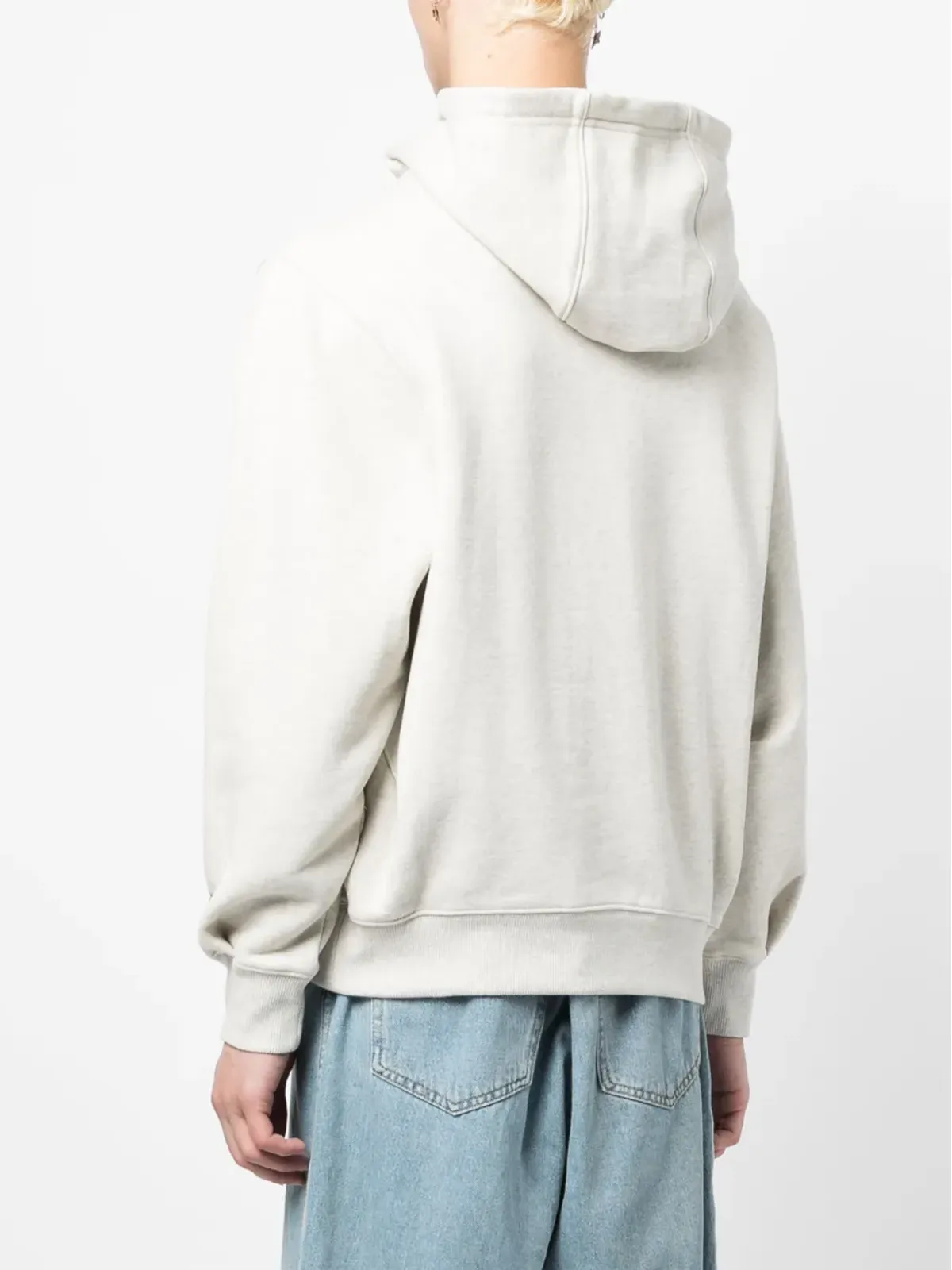 Ader Error ロゴプリント ストレッチコットン パーカー - 画像4