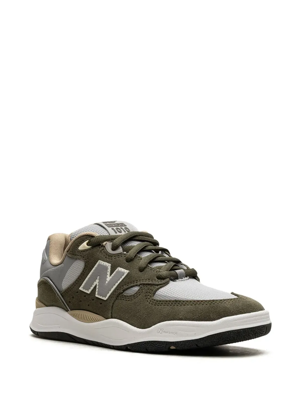 New Balance x Tiago Lemos Numeric 1010 オリーブグレー スニーカー - 画像2