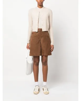 MARANT ÉTOILE Amenita クロップドカーディガン ベージュ - サムネイル2