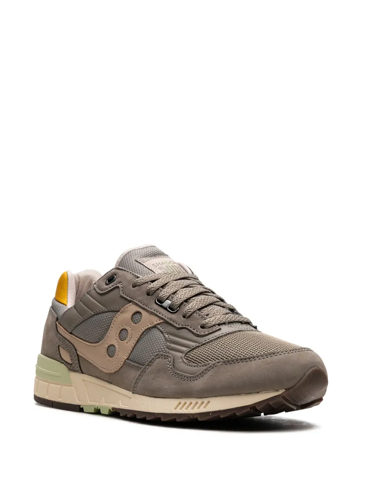 Saucony Shadow 5000 Premium グレー/オレンジ スニーカー - 画像2