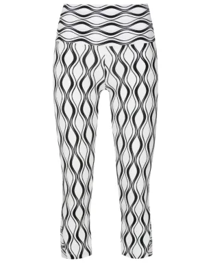 AMIR SLAMA GYM グラフィックプリント クロップドレギンス - White - サムネイル1