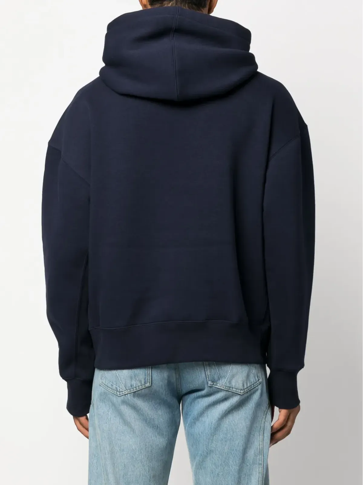 AMI Paris Ami De Coeur オーガニックコットンブレンド フーディ - 画像4