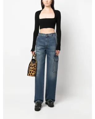 Stella McCartney カーゴポケット付きストレートジーンズ - サムネイル2