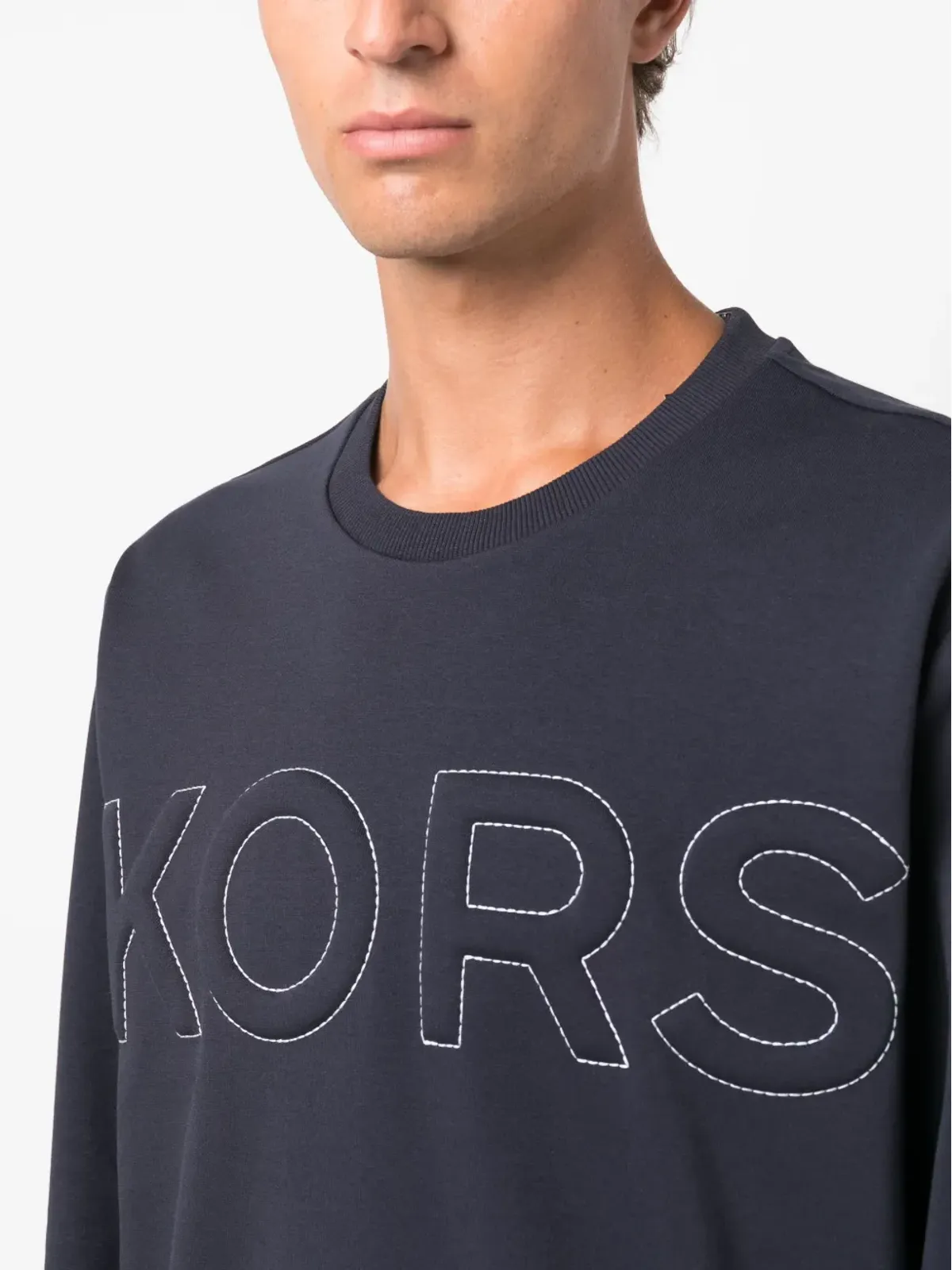Michael Kors ロゴエンボス クルーネック スウェット - 画像5