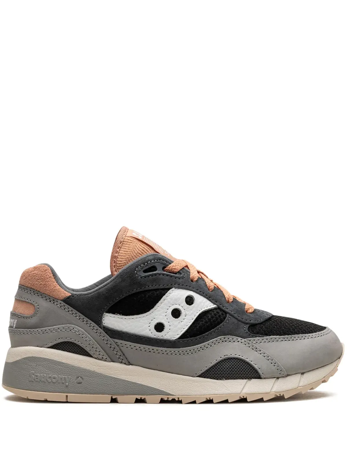 Saucony Shadow 6000 グレー/ブラック スニーカー - 画像1