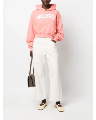 Sporty & Rich ロゴプリント コットン パーカー - サムネイル2