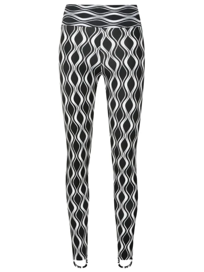 AMIR SLAMA GYM AMIR SLAMA GYM 波柄ハイウエストレギンスの商品画像