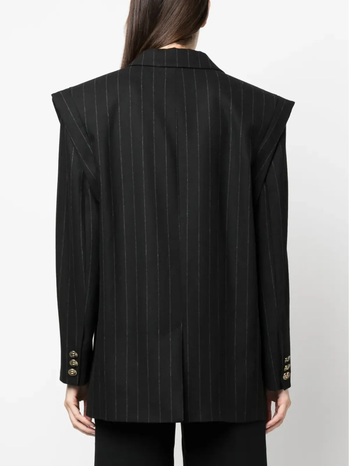 Versace Jeans Couture ピンストライプ柄 ダブルブレスト ブレザー - 画像4
