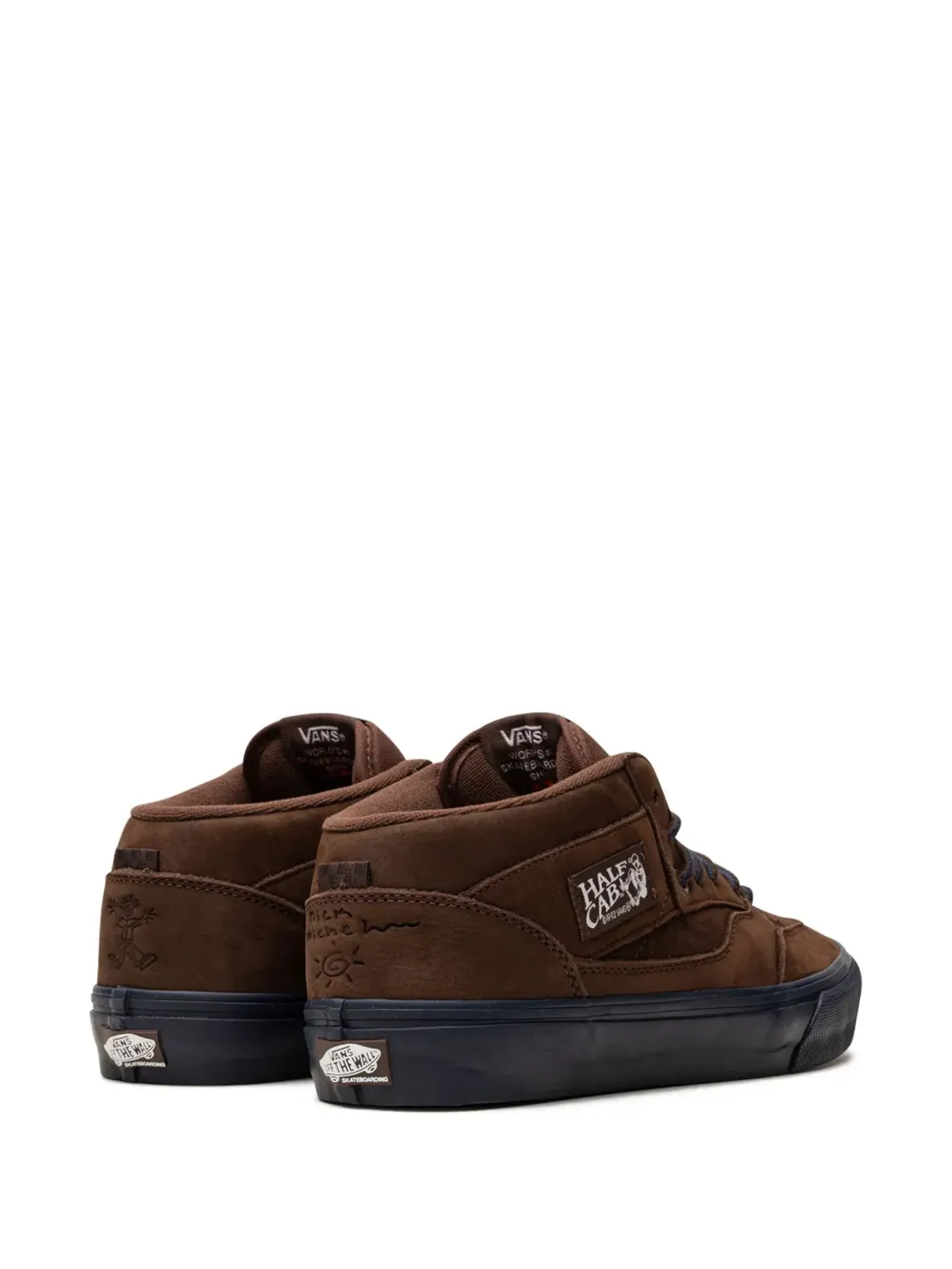 Vans × Nick Michel Skate Half Cab 92 スニーカー - 画像3