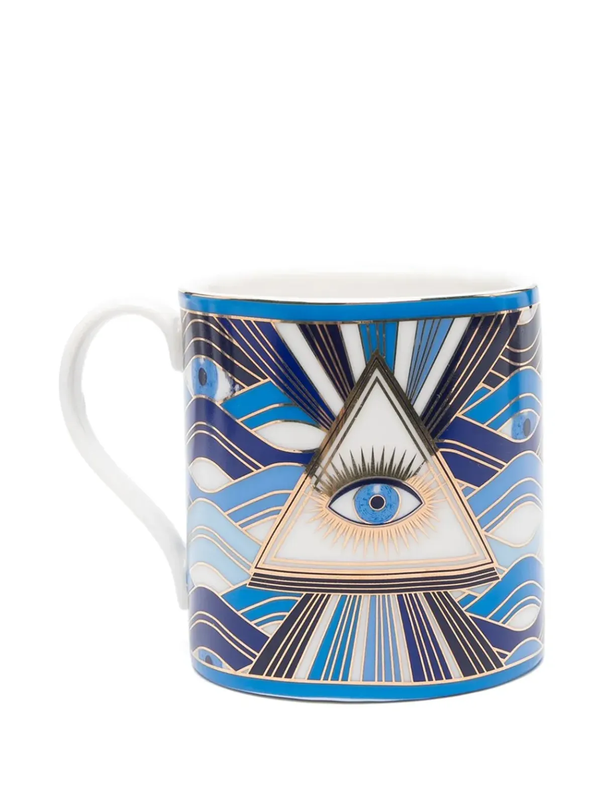 Jonathan Adler ドラッグリスト ポーセリン マグ セット（4個セット） - ブルー - 画像2
