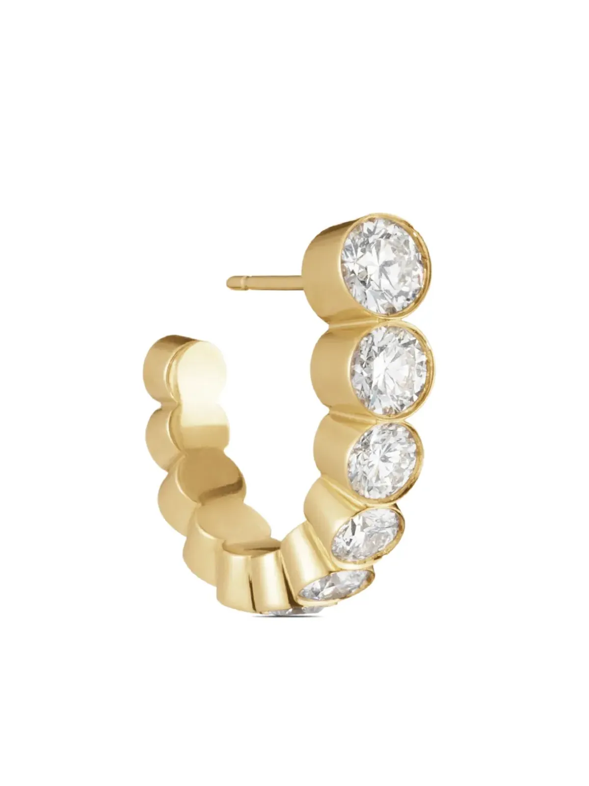 Sophie Bille Brahe Boucle Royale ダイヤモンド イヤリング - 画像2