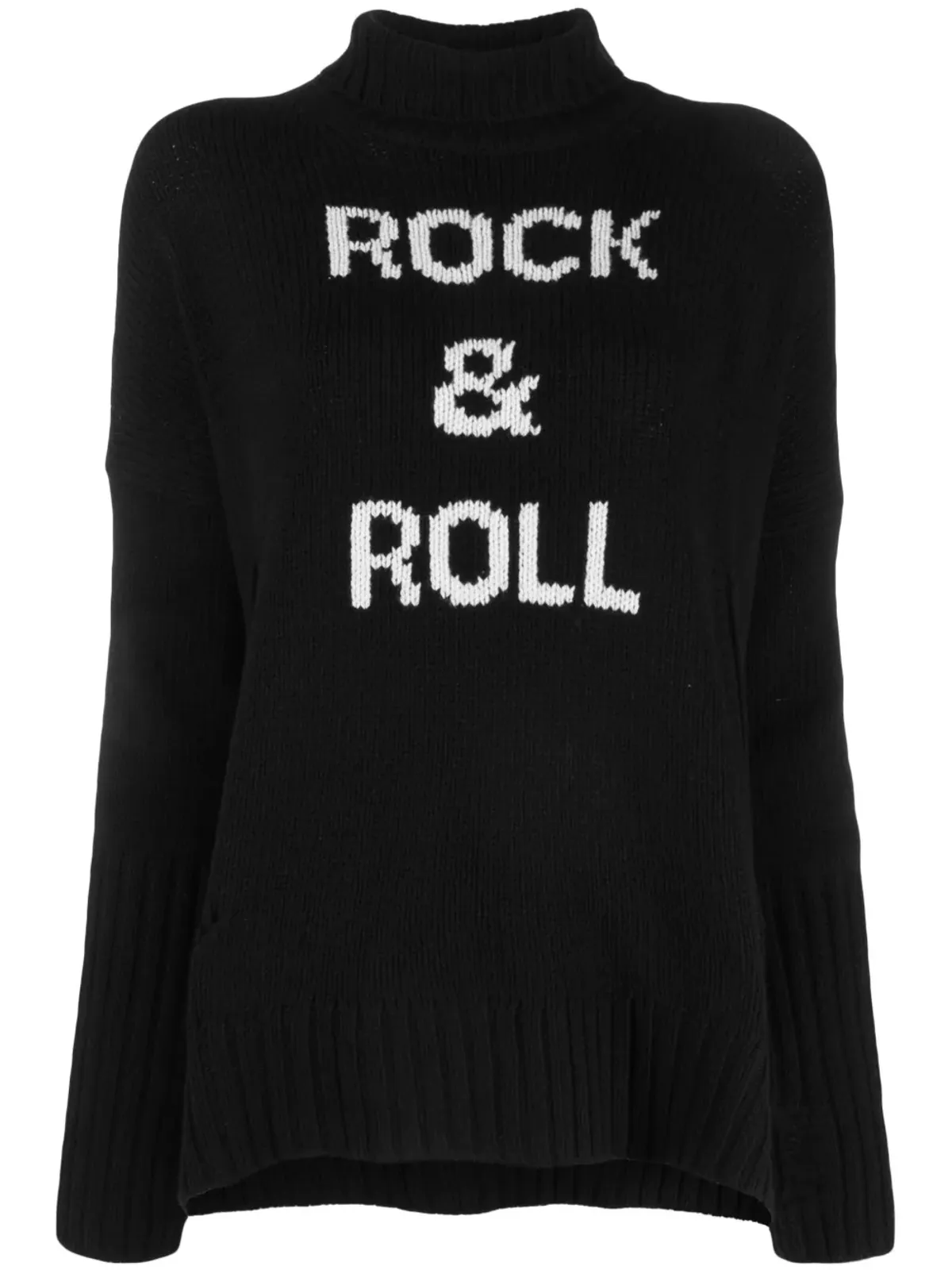 Zadig&Voltaire インターシャ編みメリノウールセーター - 画像1