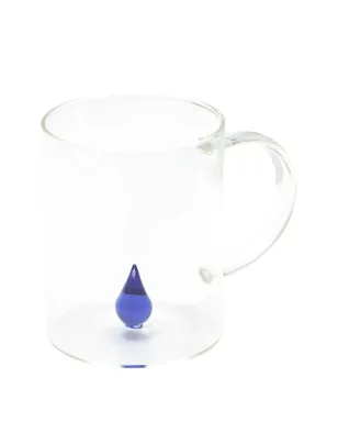CU I SEEYOU ドロップ3Dディテール付きガラスマグカップ（4点セット） - サムネイル3