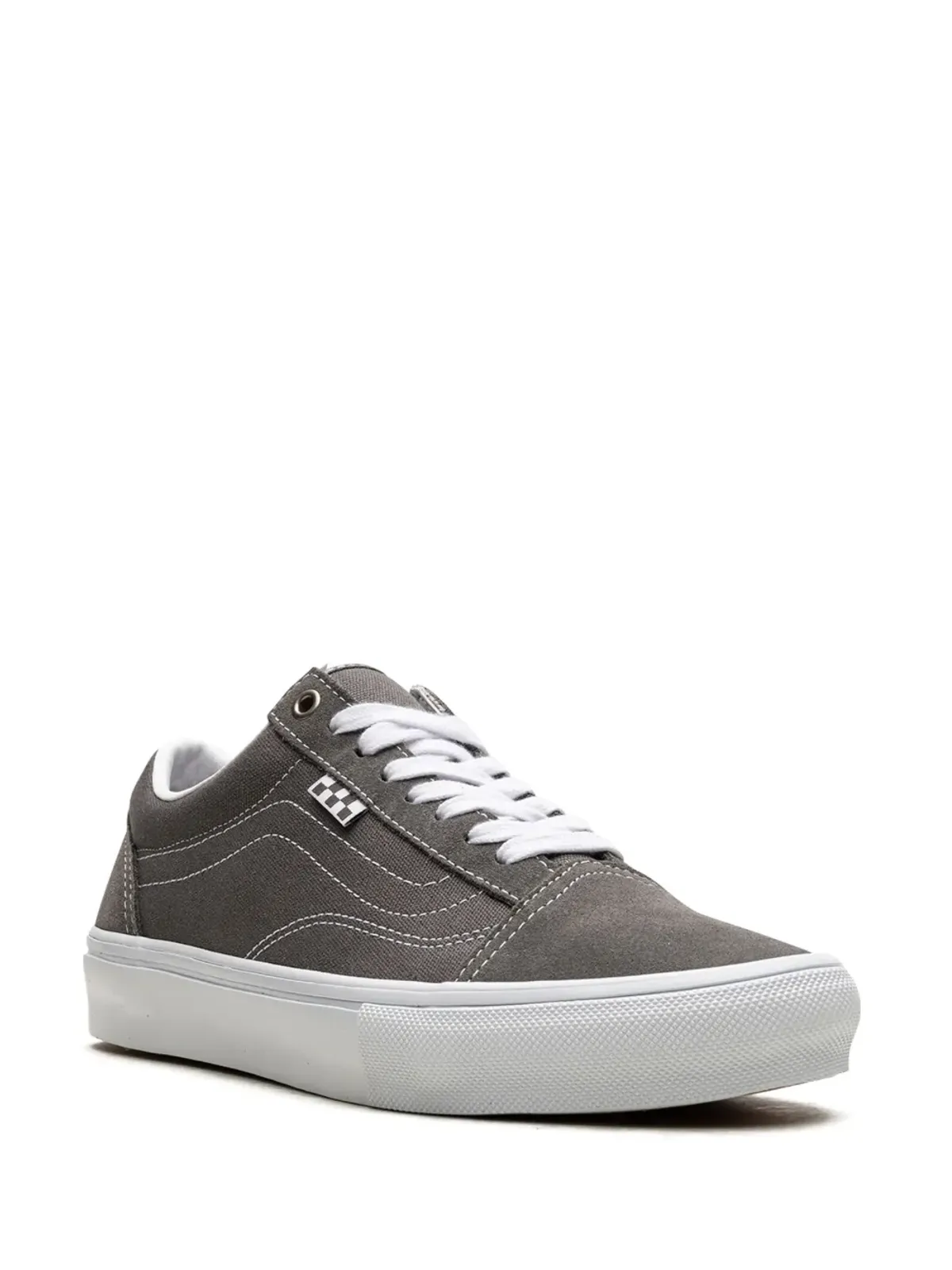Vans スケートオールドスクール Pewter/True White スニーカー - 画像2