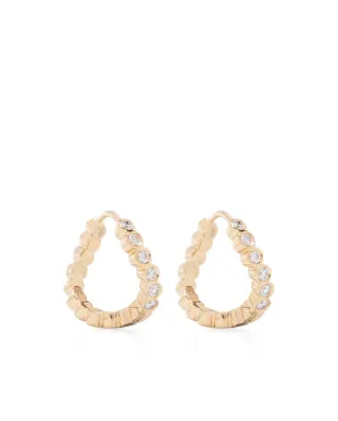 Sophie Bille Brahe 18kt yellow gold Petit Courant diamond earring - サムネイル1