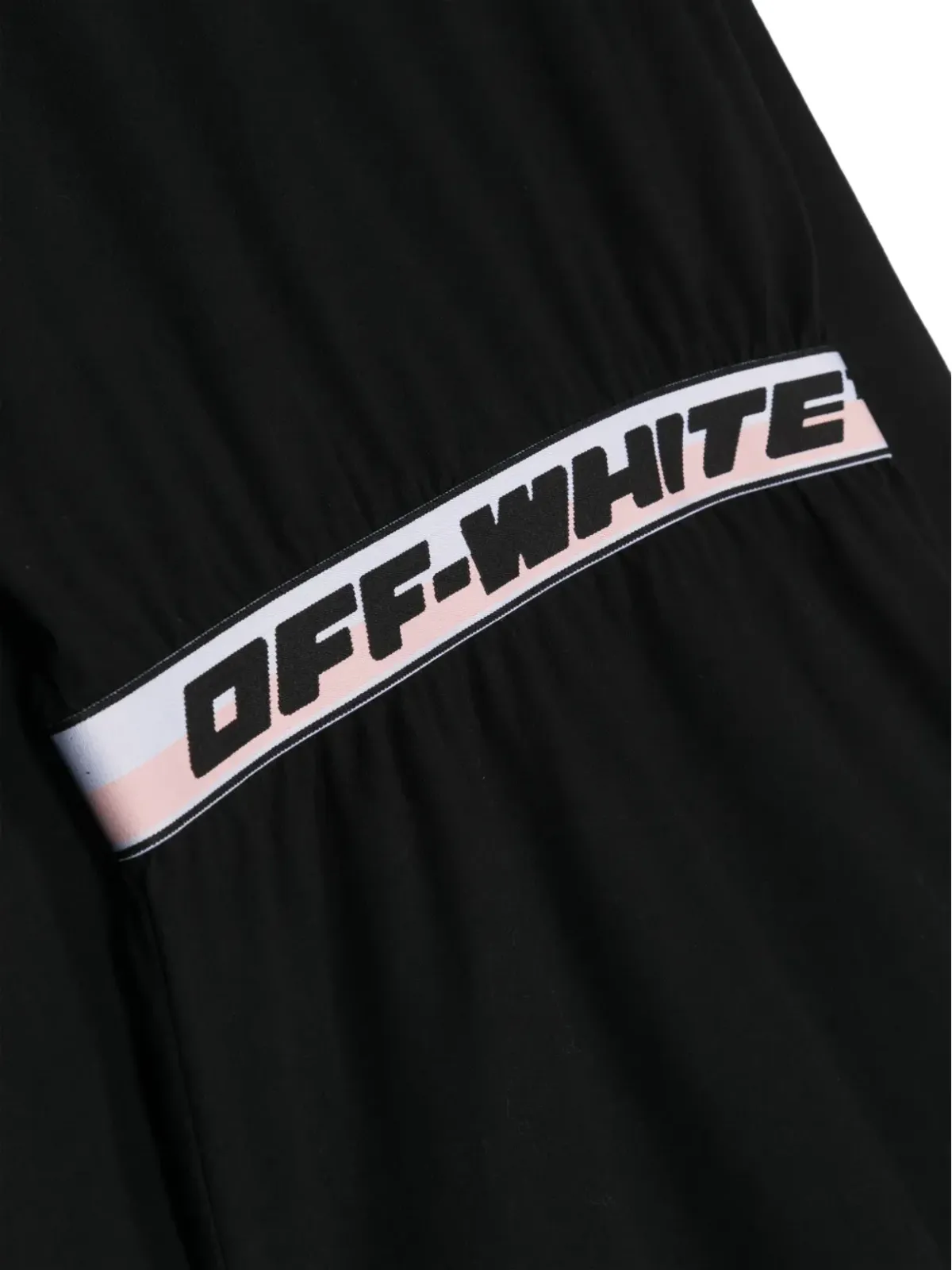Off-White Kids ロゴプリントコットンドレス - 画像3