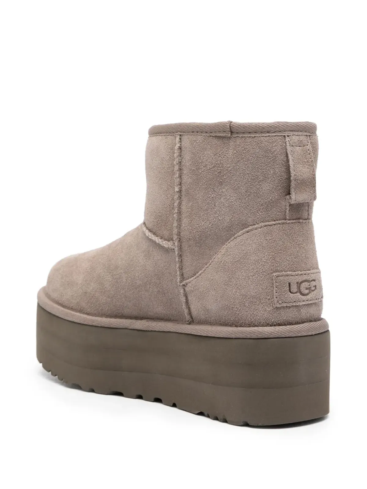 UGG クラシック Ultra Mini 50mm スエード プラットフォーム ブーツ - 画像3