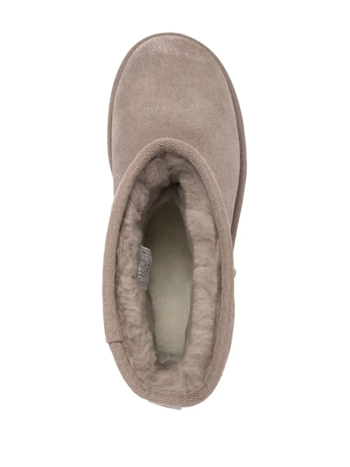 UGG クラシック Ultra Mini 50mm スエード プラットフォーム ブーツ - 画像4