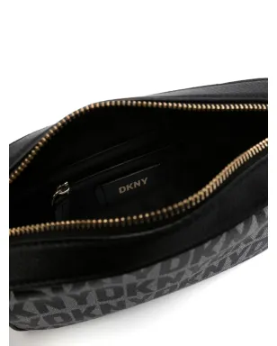 DKNY Sara ロゴプリント レザー クロスボディバッグ - サムネイル5