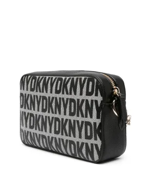 DKNY Sara ロゴプリント レザー クロスボディバッグ - サムネイル3
